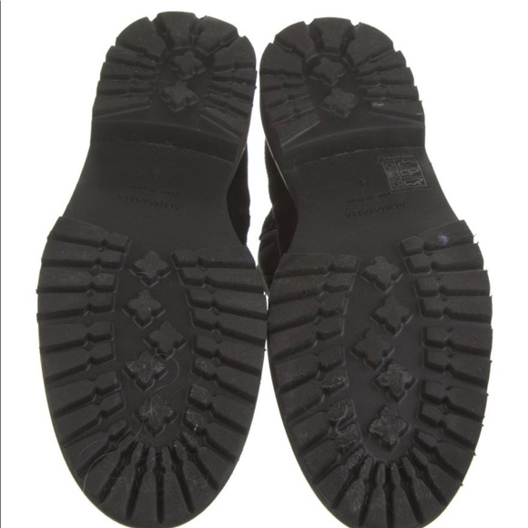 Aquatalia suede combat boots NWOB - Picture 5 of 5